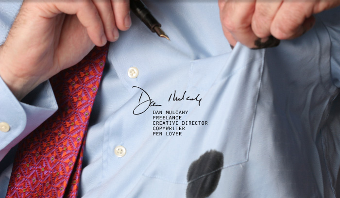 Dan Mulcahy - Freelance Creative Director and Freelance Copywriter